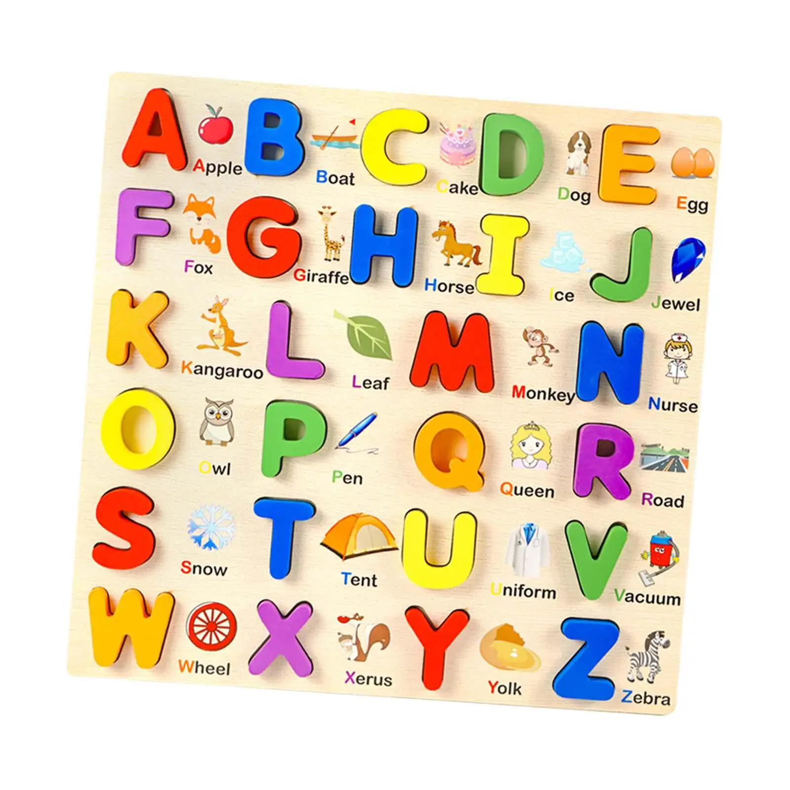 Wooden Toys Enlightenment Learning Toys Matching Game Girls 3 4 5 Year Old Birthday Gifts