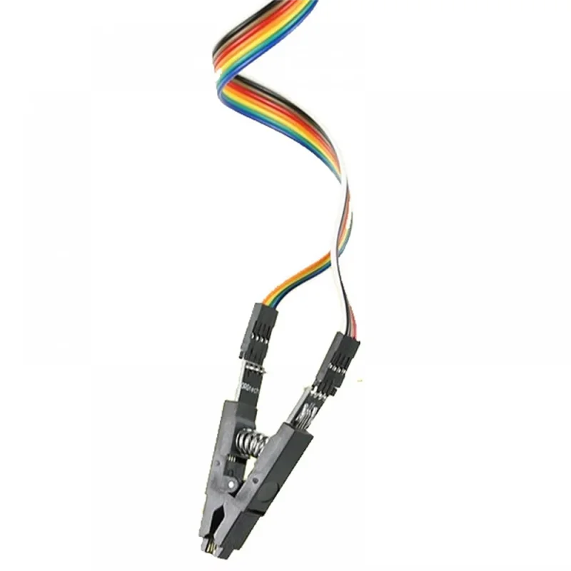 In-Circuit Programming Clip SOIC8 SOP8 Test For EEPROM 25CXX/24CXX/93CXX USB Programmer Support For TL866CS TL866A EZP2010