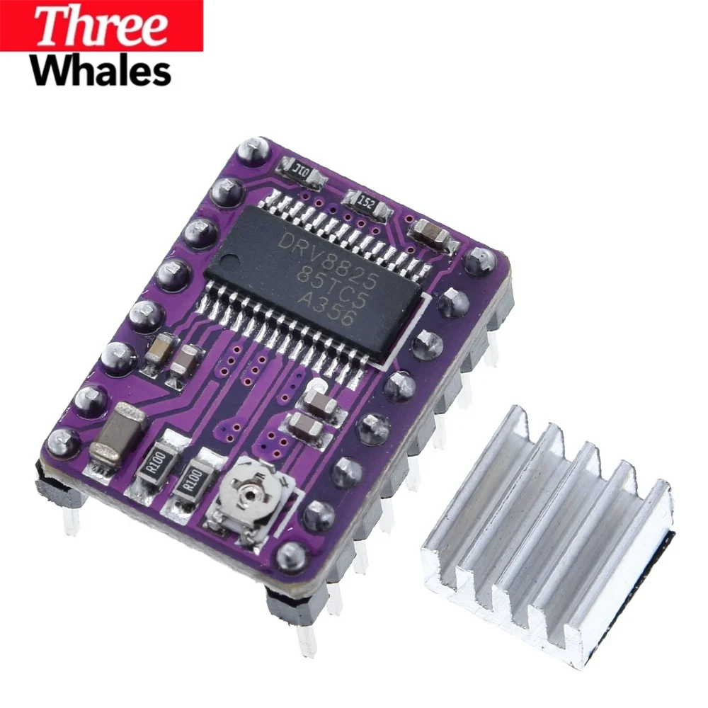 TZT 1/2/5PCS 3D Printer StepStick DRV8825 Stepper Motor Drive Carrier Reprap 4-layer Board RAMPS