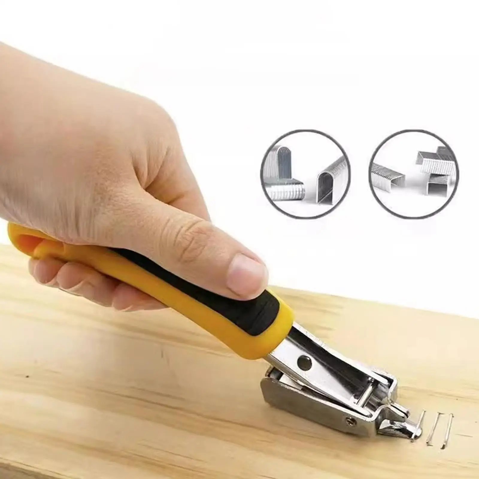 

Nail Remover, Strength Staple Puller Removing, Strength Staple Puller with Ergonomic Handle for Home