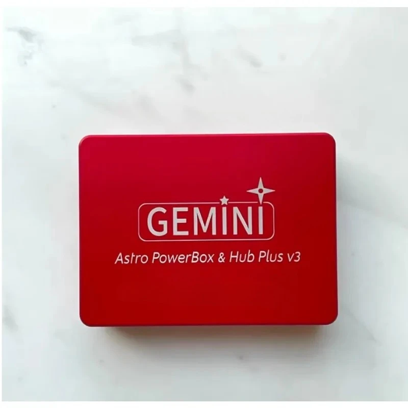 Gemini Astro PowerBox & Hub Plus V3 with remote switching capability and support for ASCOM.