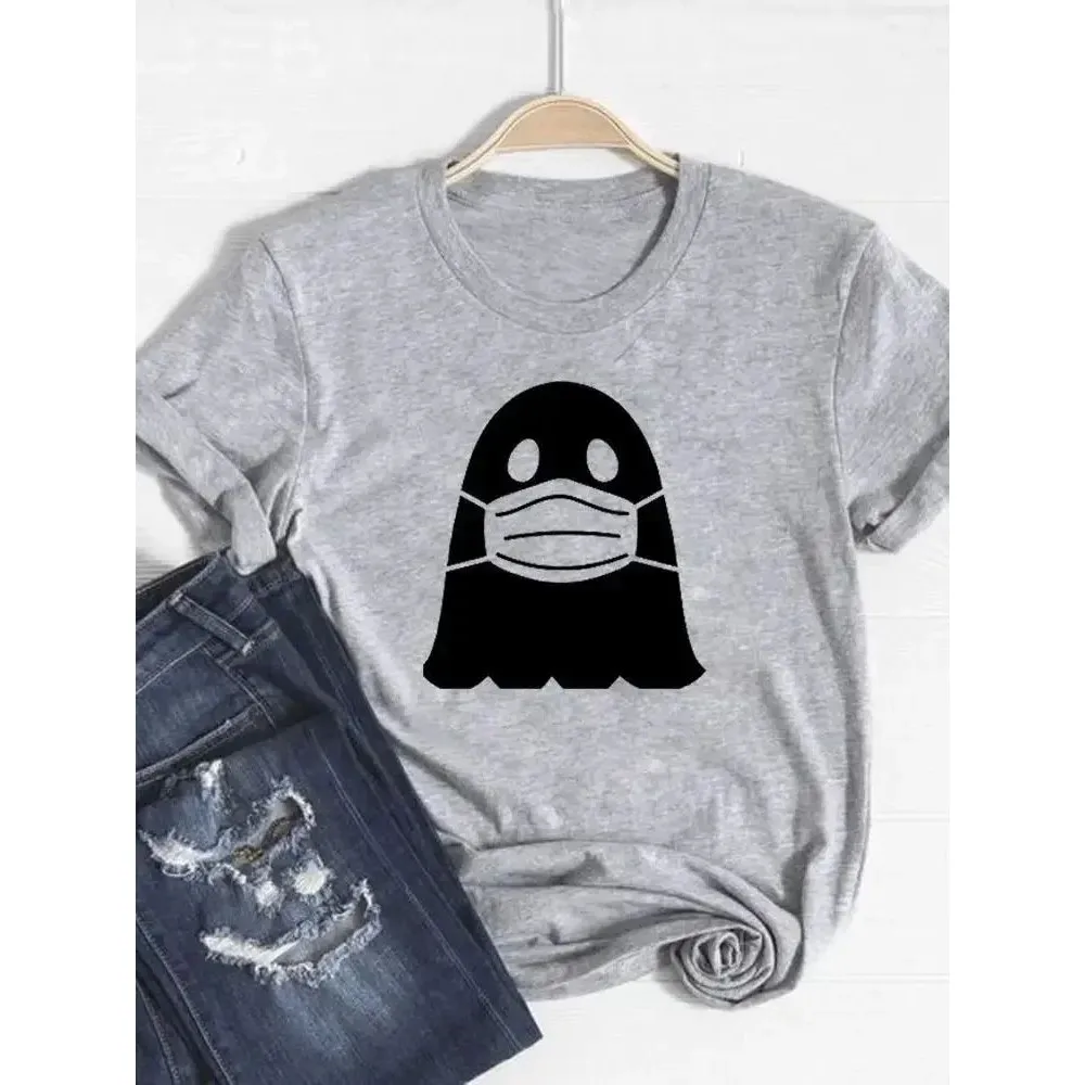 Cseta de Bruja Otoñal para Mujer, Diseño Pintado a Mano Personalizado, Tema de Acción de acias, Cseta de Moda Casual ...