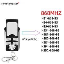 Compatible con BiSecure HSE4 HSE2 868mhz CONTROLADOR REMOTO AZUL SERIE BS 868MHz DISPOSITIVO DE OPENACIÓN REPLICADOR REMOTO DE PORTA DE GARAGE