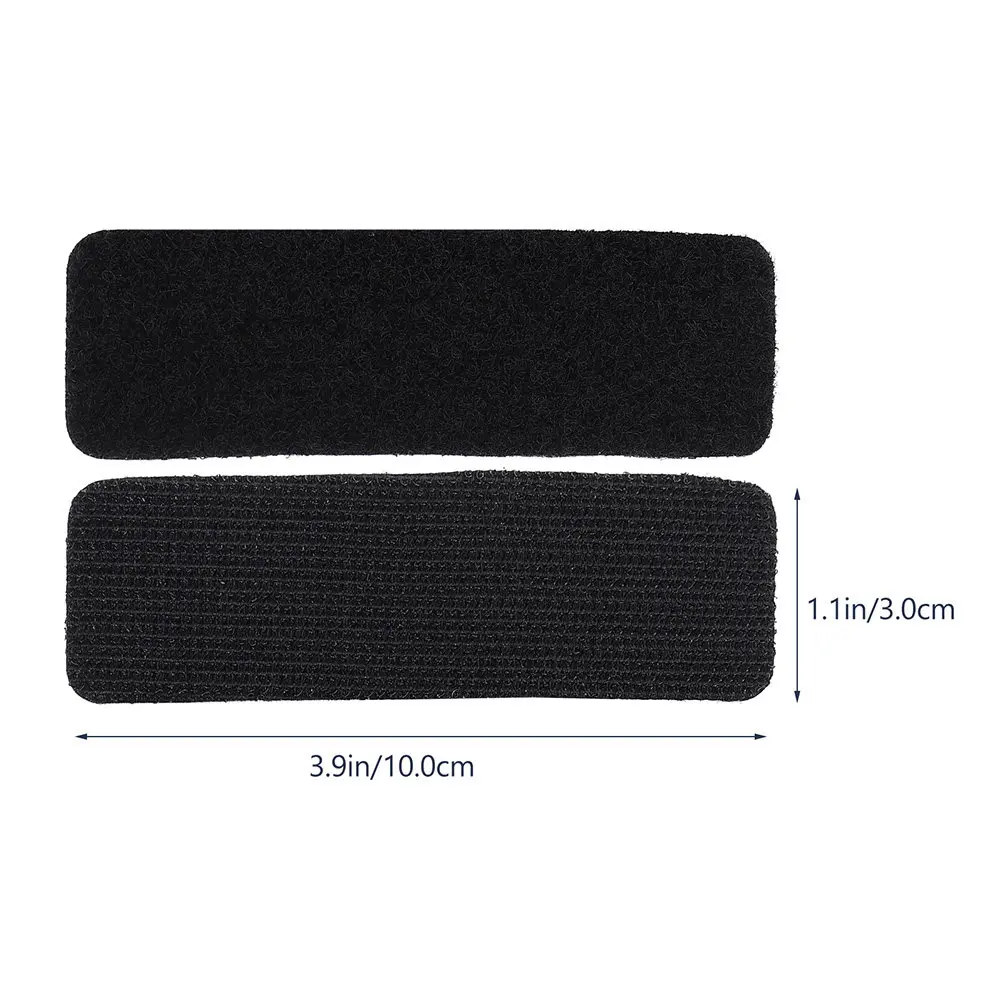 30Pcs Round Corner and Loop Strips Strong Adhesive Double-Sided Tapes for Home Carpet Rug Wall Cable Organization