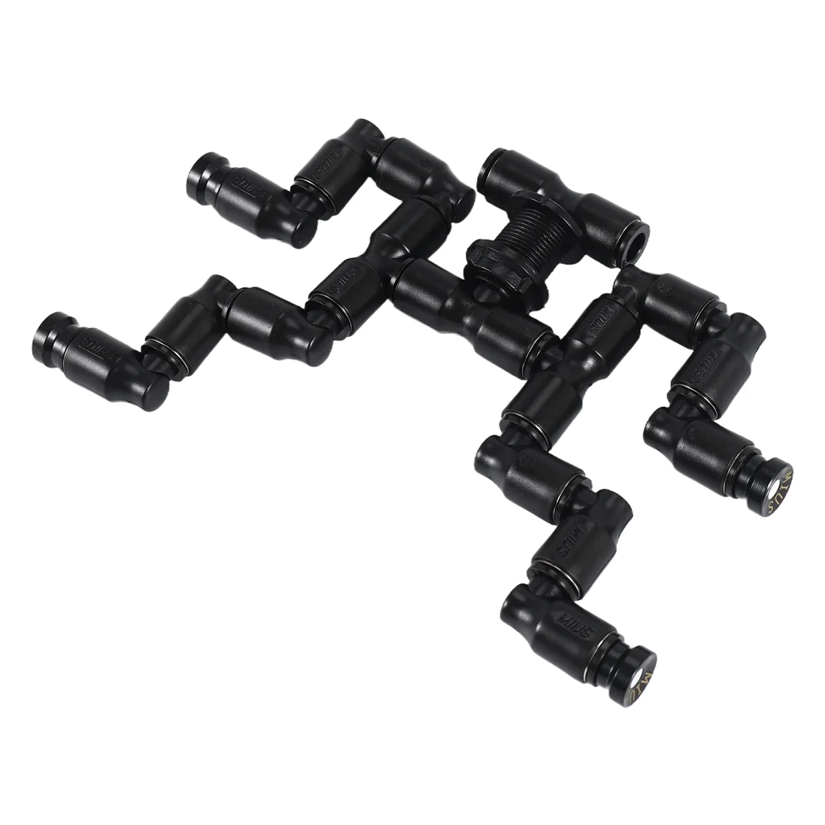 

Reptiles Fogger Mist Sprinkler Rainforest Tank 360 Adjustable Aquarium Aquatic Pet Cooling System,B
