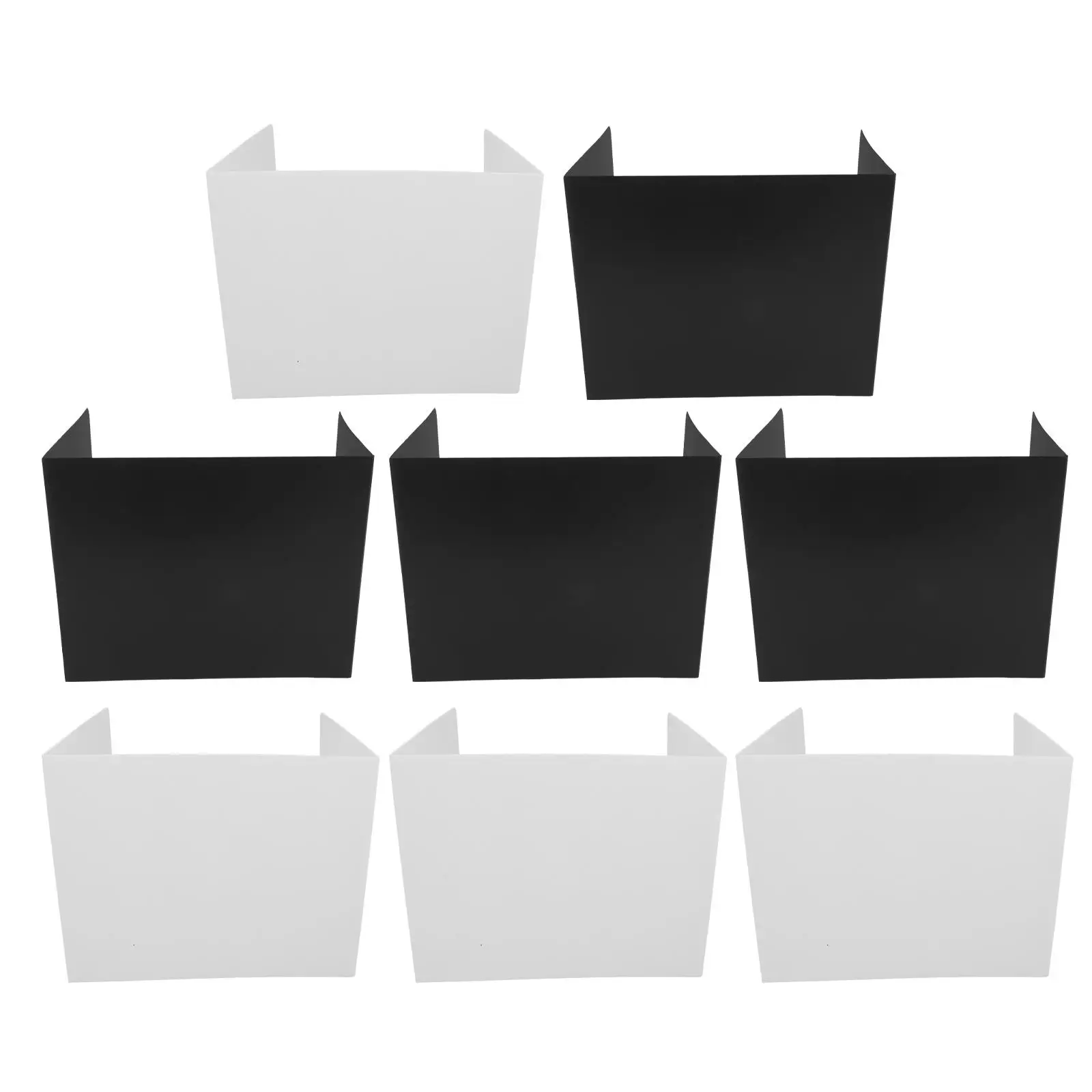 

8PCS Desk Partition Privacy Shields for Student Desks Office Dividers Plastic Classroom Display Boards
