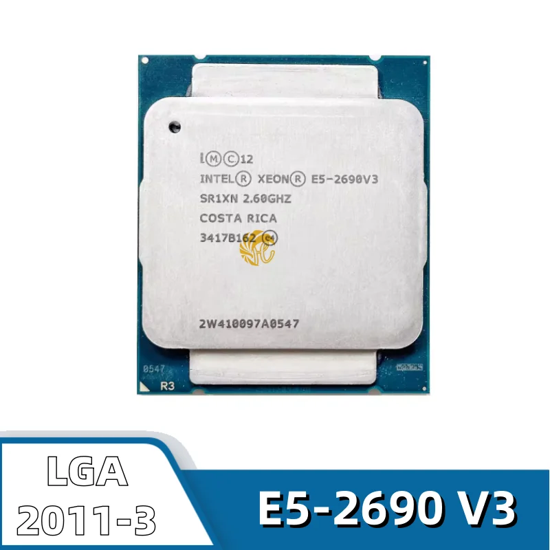 

Процессор Xeon E5-2690V3 2.6 ГГц, 12 ядер, 24 потока, 30 МБ, 135 Вт, LGA2011, E5-2690 V3