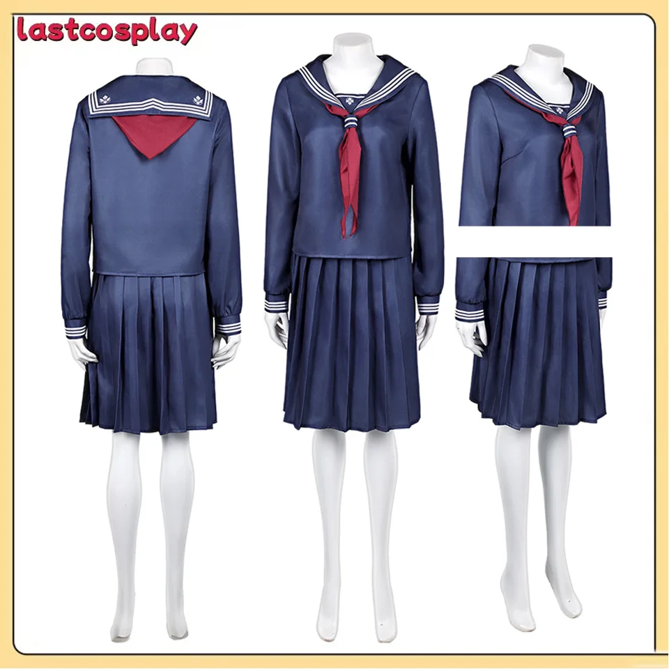 

Silent Game Cosplay Chiko Fukuwaka Costume Hill F Roleplay Women Uniform Shirt Skirt Outfits Halloween Carnival Disguise Clothes