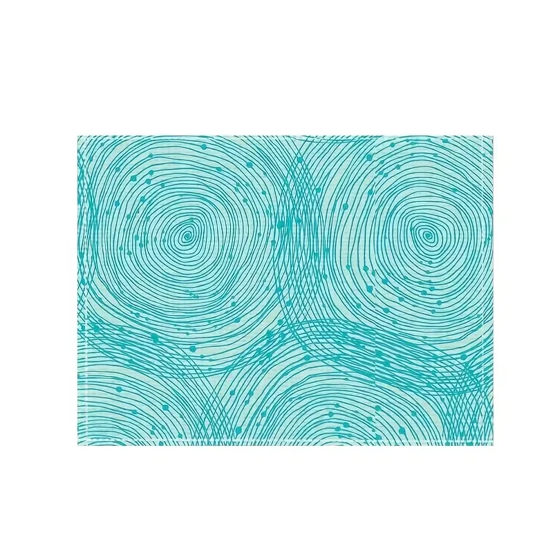 Firework Star Placemats Blue Red White Fireworks Table Mats Holiday Decor Table Placemat for Party Family Dinner Table