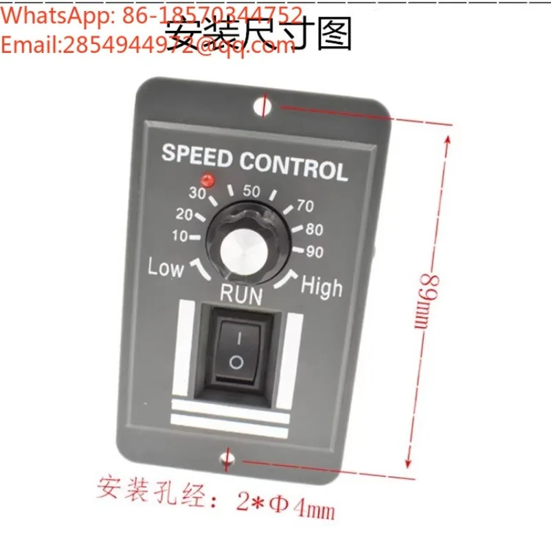 The Voltage Regulator Can Achieve Forward and Reverse Speed Regulation, with High Voltage and High Power DC12V60V
