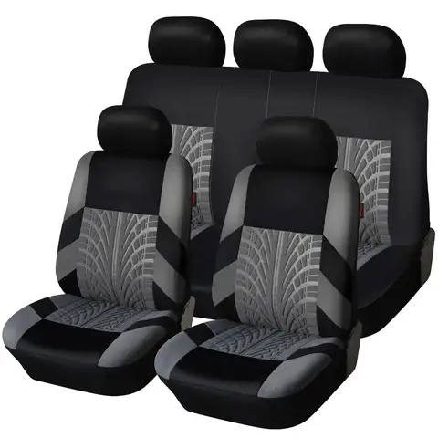 Universal Car Covers Seat Front and Rear Car Seat Covers Brand Embroidery Car Seat Covers Set Car Organizer