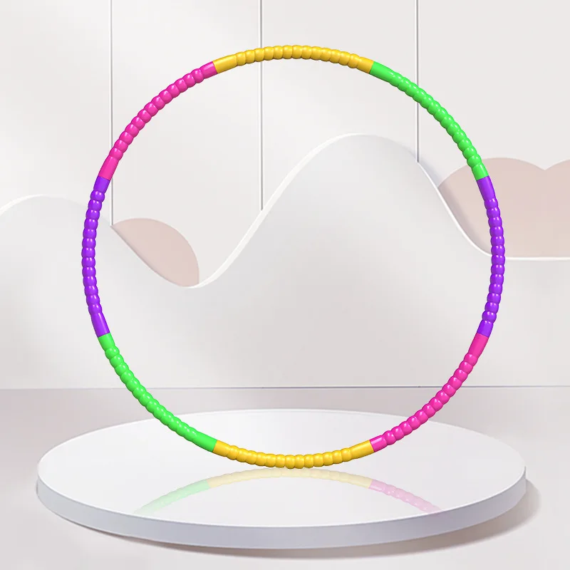 Sport Removable Color Hoop Equipment For Children Portable Exercise Plastic Fitness Training Hoola Circle Children\'s Best Gifts