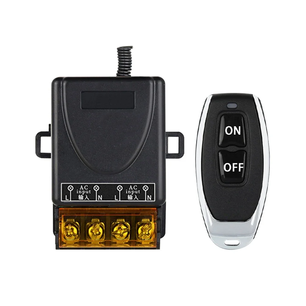 

433 МГц пульт дистанционного управления AC220V 30A Высокое включение и выключение передатчик дистанционного управления для двигателя водяного насоса светодиодный/электрический прибор