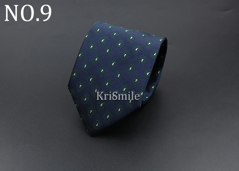Novelty Ties For Men Cartoon Dog Dots Paisley Striped Fashion Mens Business Meeting Wedding Tuxedo Suit Shirt Daily - detail 12
