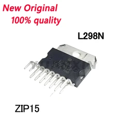 5/PCS New Original L298N Stepper motor driver chip/Bridge driver - internal switch ZIP-15 In Stock