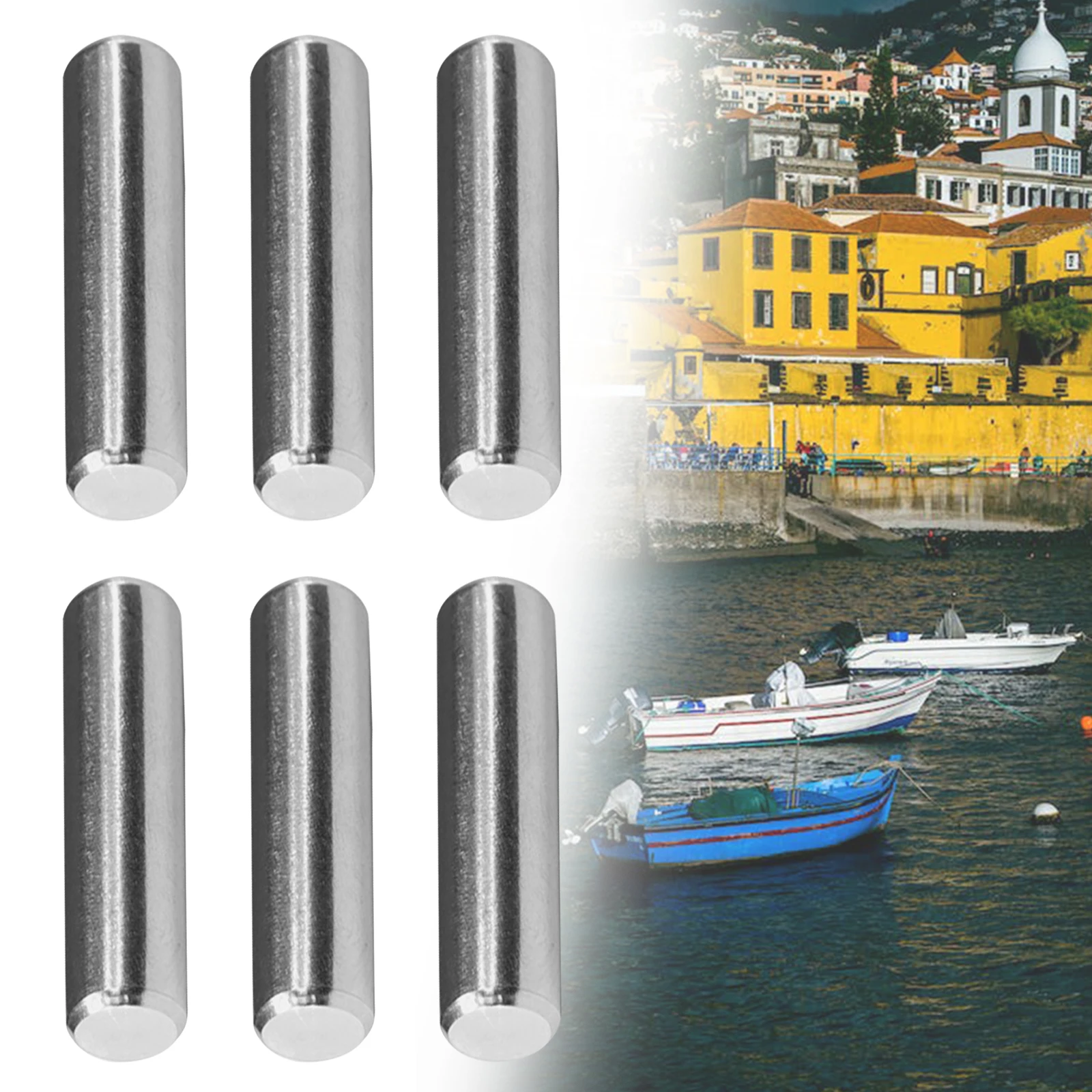 Motor Prop Replacement Pins Compatible with For Minn Kota MKP For 2 MKP 3 MKP 6 MKP 7 MKP For 25 MKP 37 Pack of 6