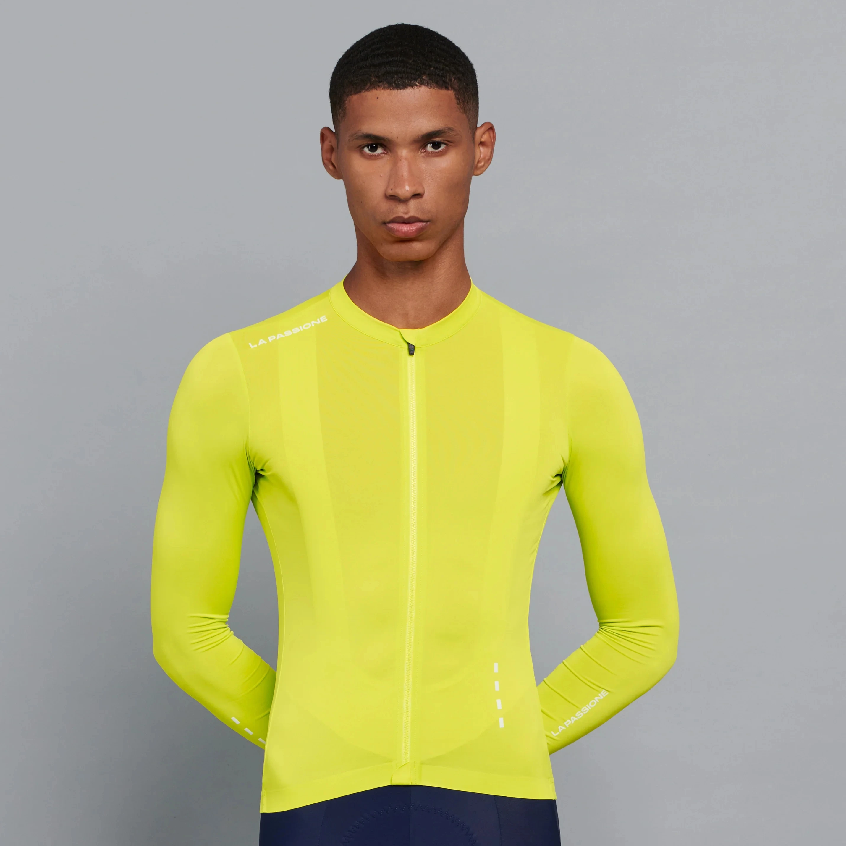 Maillot de cyclisme LA PASSIONE PSN Evo pour homme, haut de vélo VTT, chemise à manches longues, sourire thermique, vêtements de vélo en plein air, hiver, 2024