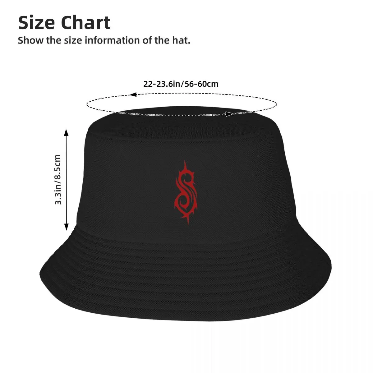 Heavy Metal Rock Slipknots Band Bucket Hats Fishermen Caps Outdoor Casual Cap Sunscreen Hat