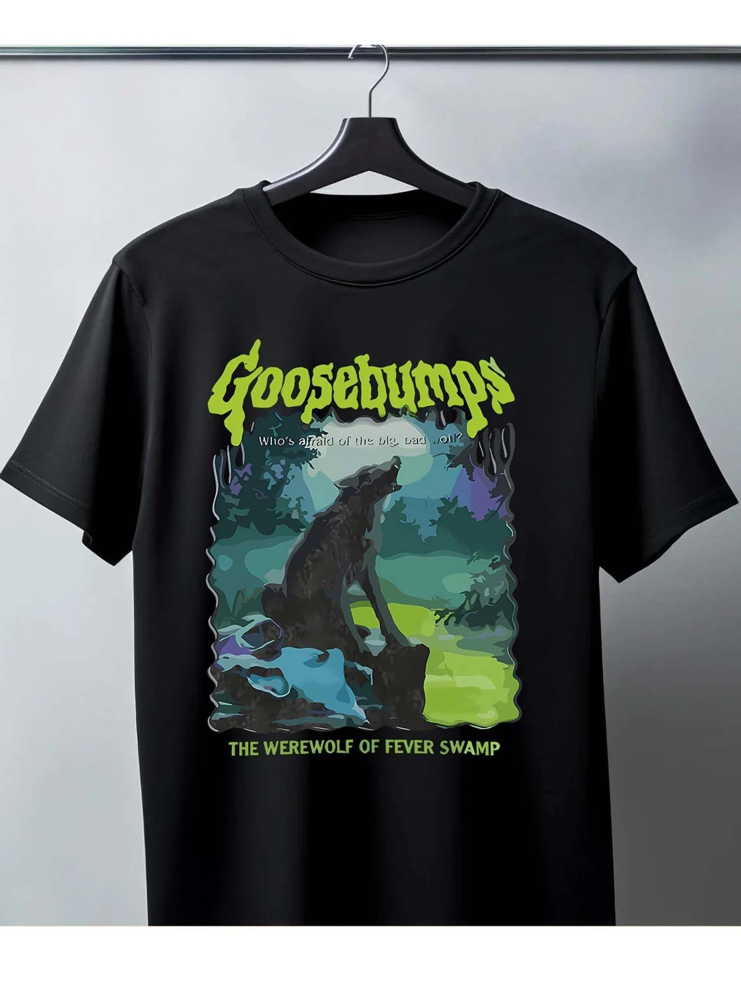 Men's - Black T - Shirt: 