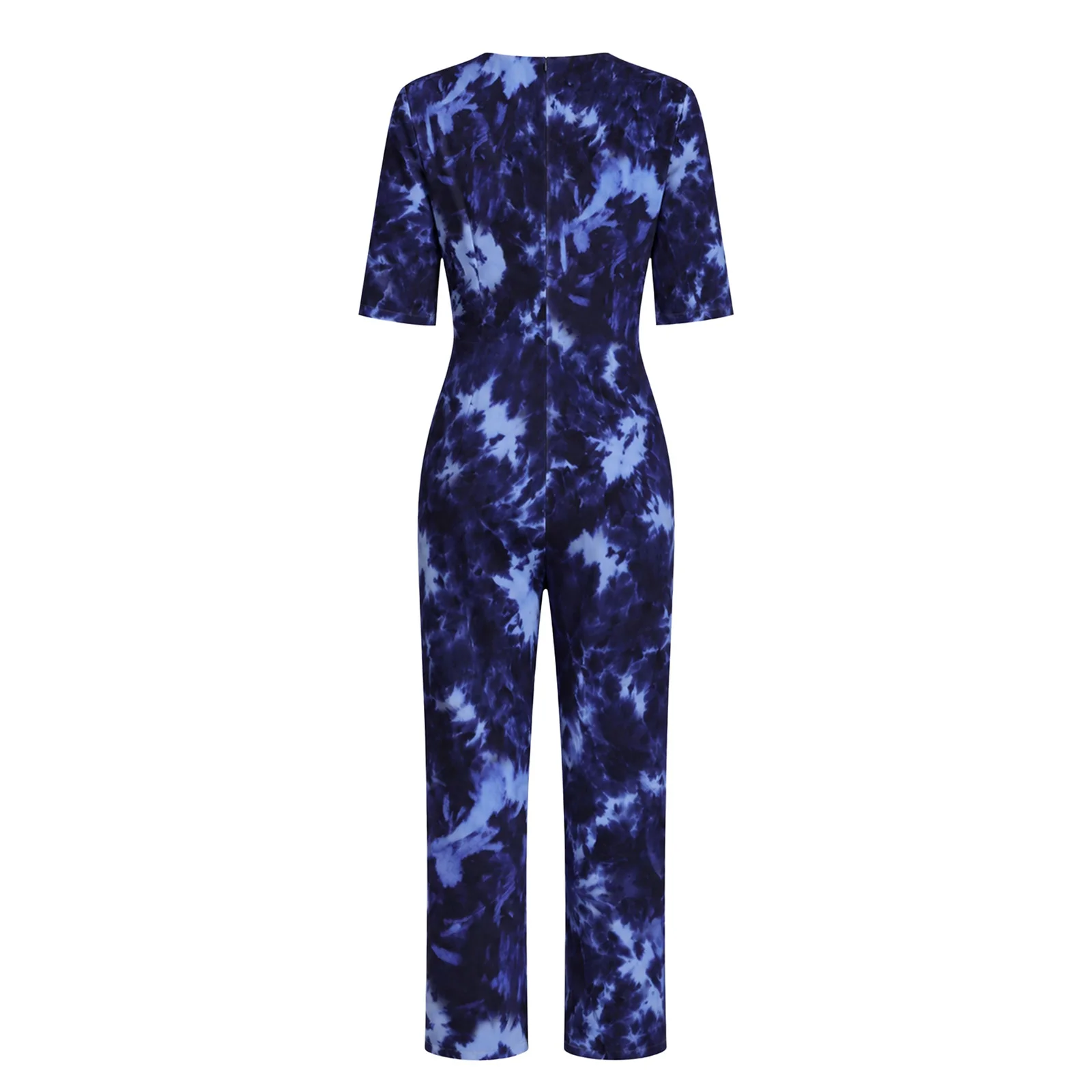 Women Elderly Alzheimer Adaptive Jumpsuit Dementia Disabilities Special Needs Clothing Printed Back Zipper Anti-strip Bodysuit