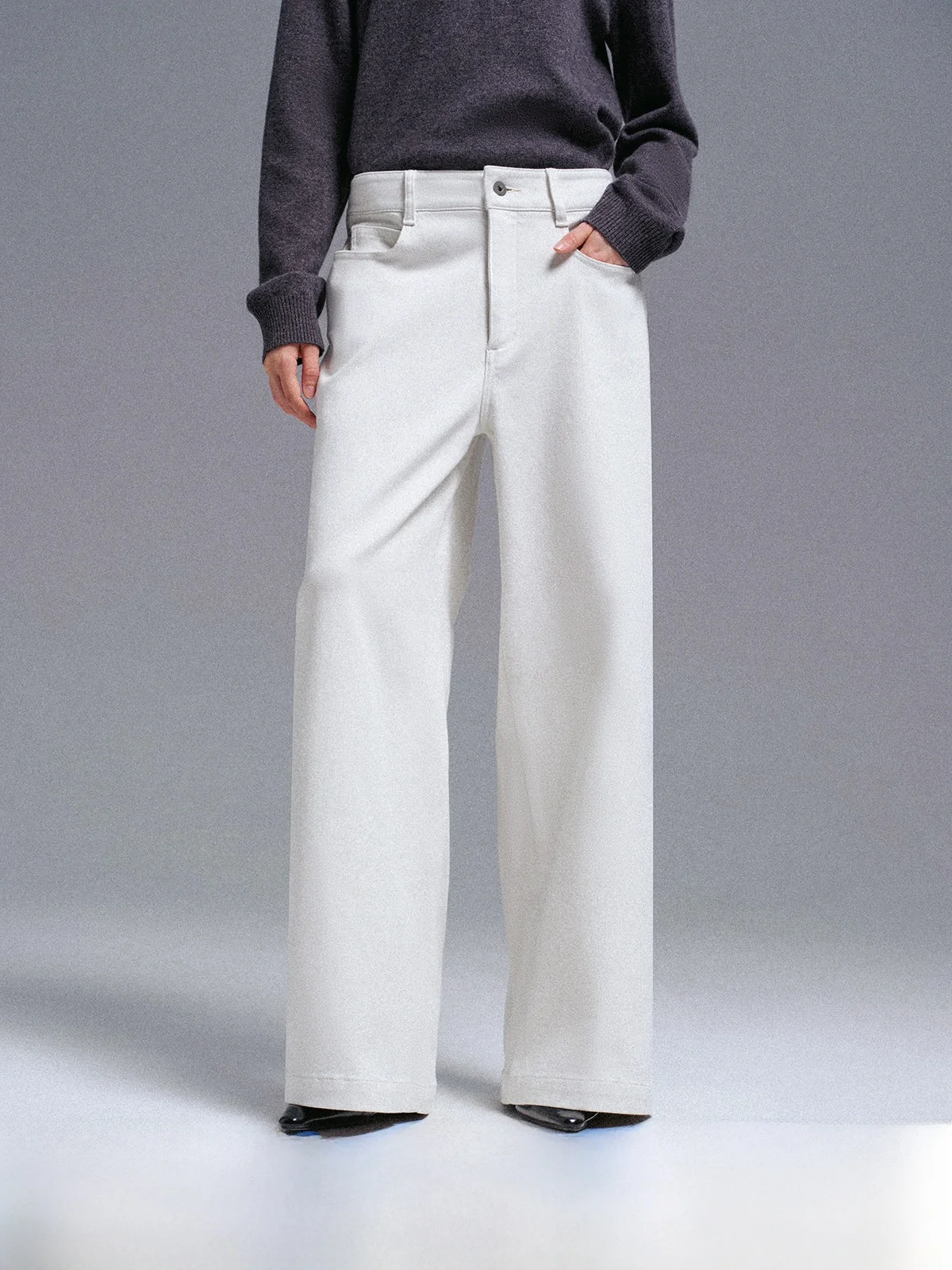 

Женские теплые джинсы из денима с широкими штанинами, винтажные, свободного кроя, с эффектом потертости, на пуговицах, с высокой талией, из чистого хлопка.