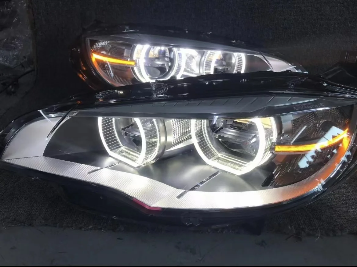 

Fit For BMW X6 Headlight 2008-2014 E71 Headlights LED Headlamps Xenon Lamps Half Assembly Upgrade To LED Headlamps car accessory