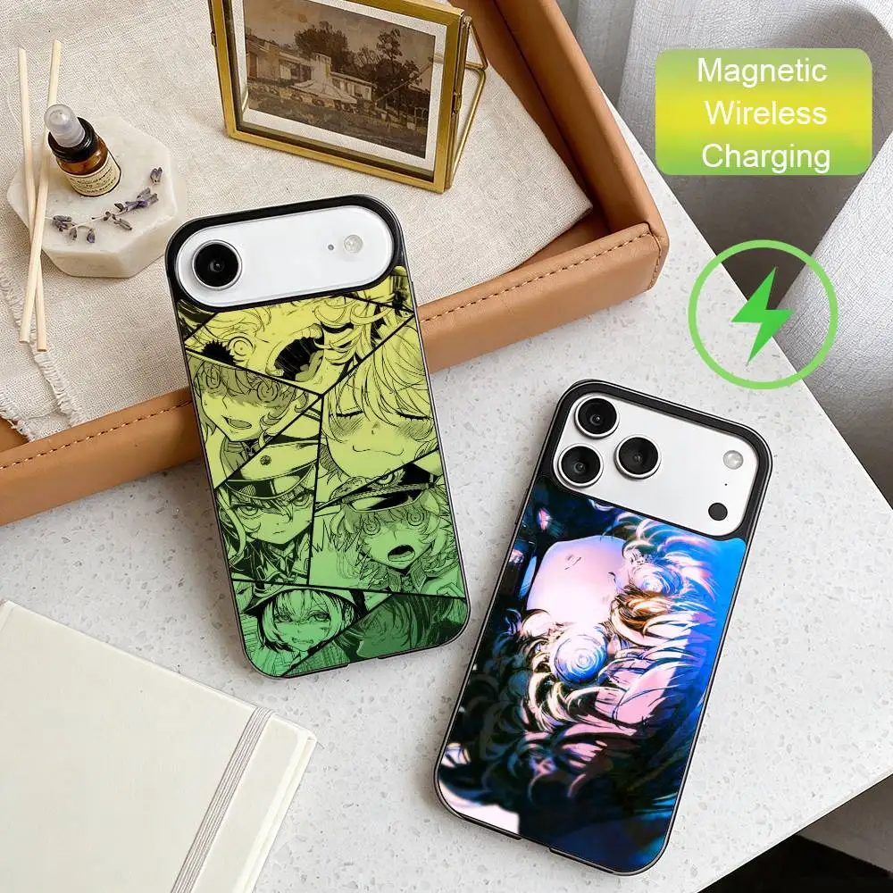 

tanya von degurechaff Phone Case For iPhone17,16,15,14,13,12,Wireless charging protective case soft cover