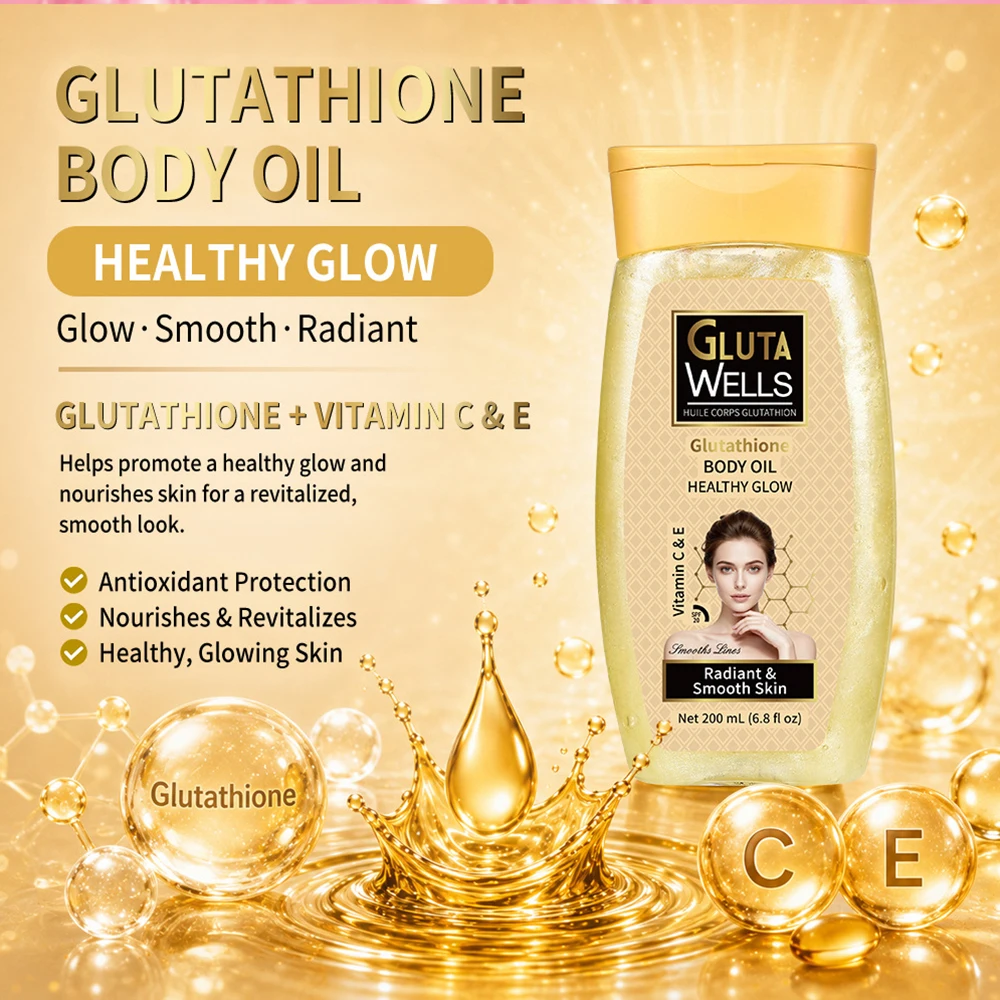 B3 Flash Body Oil Scraping Massage Essential Oil SPA Whole Body Massage Pushing Oil Glutathione Body Care Oil Skincare Products