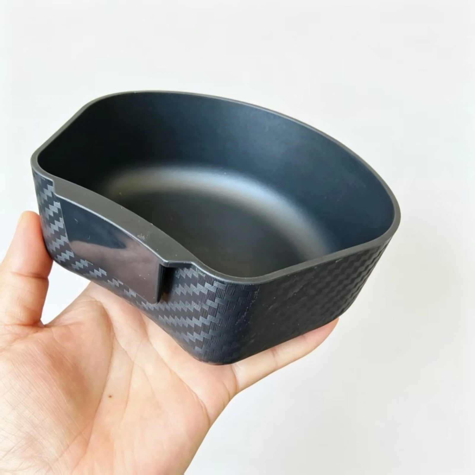 Hanging Bowl with Tab Smooth-Interior Fishing Container Sturdy Portable for Anglers view 3