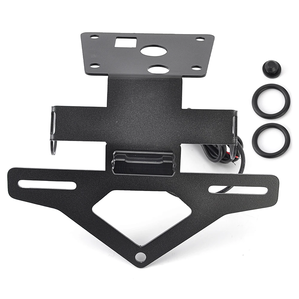 

For Yamaha XSR900 2022 2023 2024 2025 Motorcycle Plate light Black License Plate Bracket With