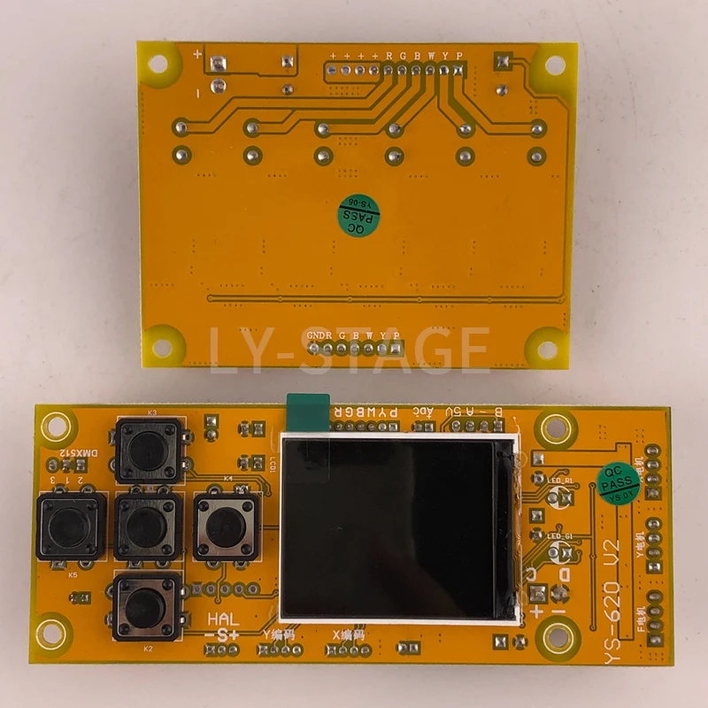 YS-612 Motherboard 36x18w RGBWAU 6in1 YS-620 Display Board For Moving Head Light Professional DJ Zoom