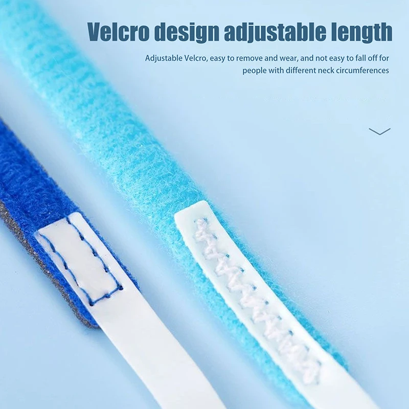 

Tracheostomy Tube Collar Tracheostomy Tube Holder Hook And Loop Closure Reusable Tracheostomy Ties For Post Neck Surgery