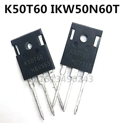 Original 2Pcs/K50T60 IKW50N60T TO-247