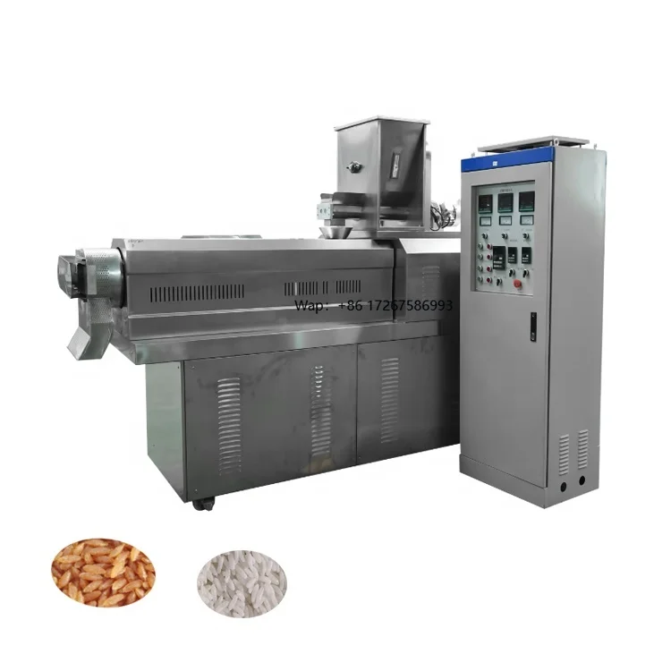 

Food Extruder Rice Mill Machine Rice Fortification Machine Fortified Rice Plant Big Capacity