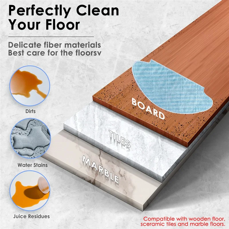 Accesorios para aspiradoras UNCL, almohadillas de repuesto para fregona, trapos de limpieza, 10 Uds. Para Tefal x-plorer 45/RG8275WH de repuesto