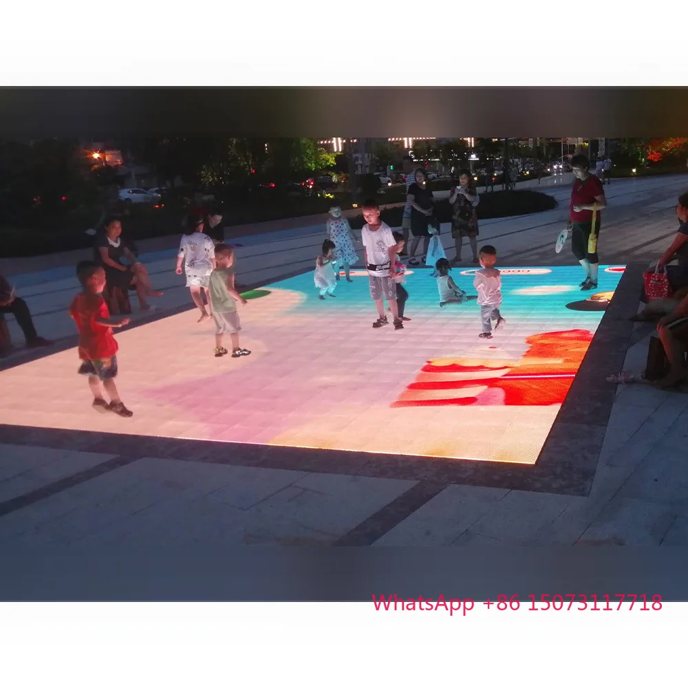 Outdoor P2.6 Pixel Pitch 2.6 P3.91 Interactive Dance Floor Modular Led Display Screen Dancing Floor Video Wall Panel Solution