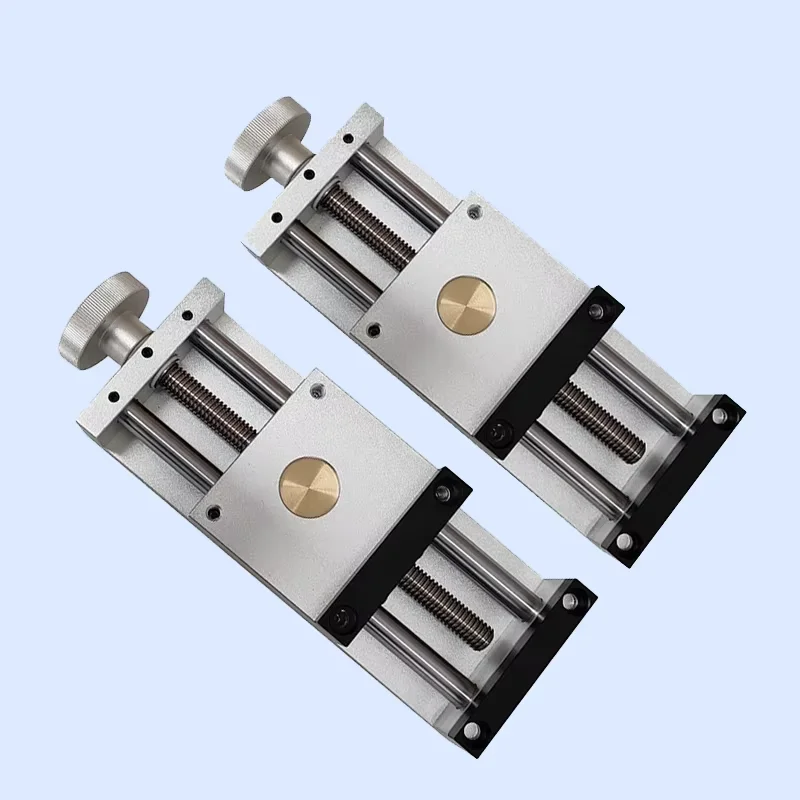 Manual stretching X-axis displacement platform/translation stage/Linear stretching slide PT-ST25 (with pressure plate)