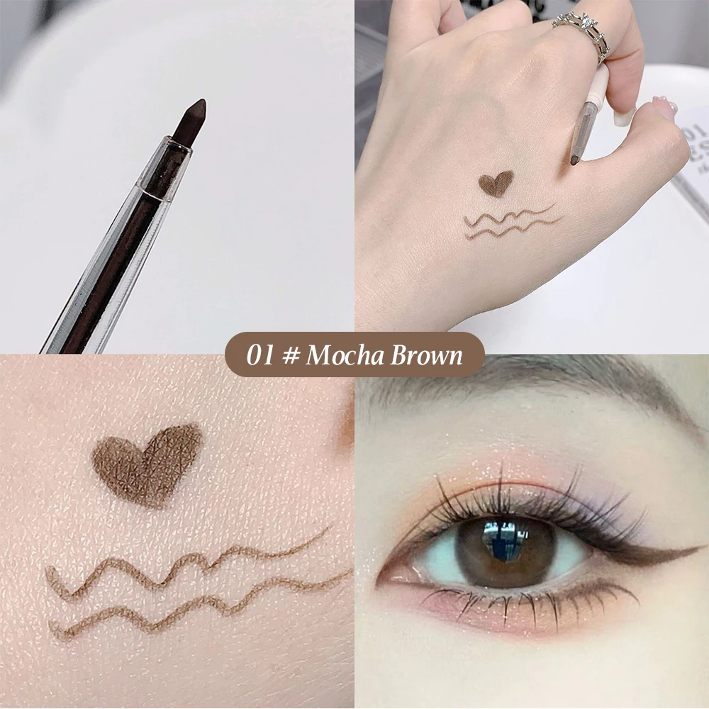 Cappuvini Gel Eyeliner Create A Natural Eye Look Makeup Waterproof Smudge-proof Black-brown Eyeliner