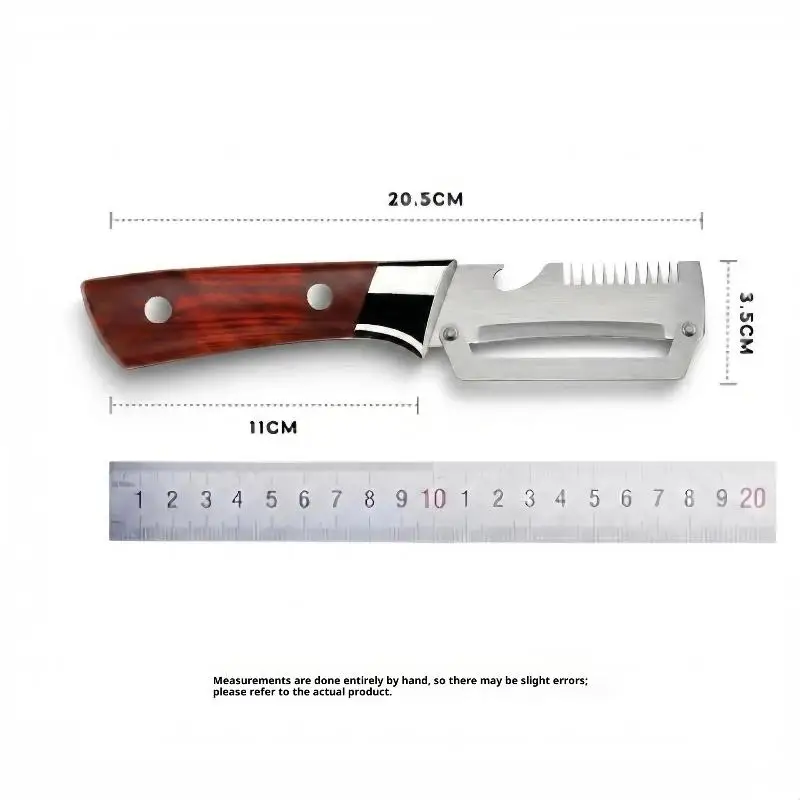 3 in 1 Vegetable Peeler and Serrated Knife with Safe Handle Integrated Bottle Opener for Quick Food Preparation