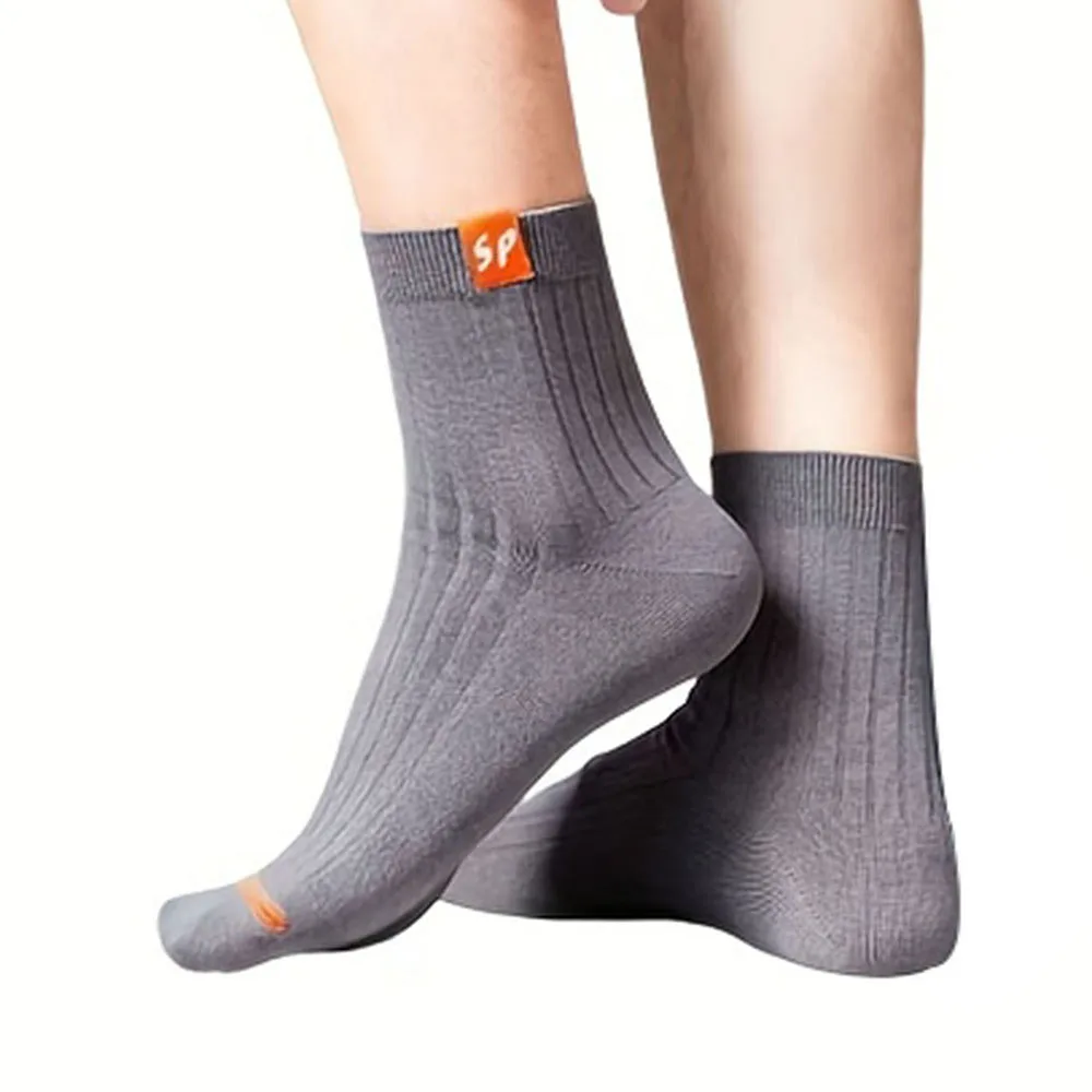 5/10/15/20Pairs Men Socks Breathable Cotton Sports Stockings Comfortable Men Socks Sweat Absorption Business Socks Letter Print