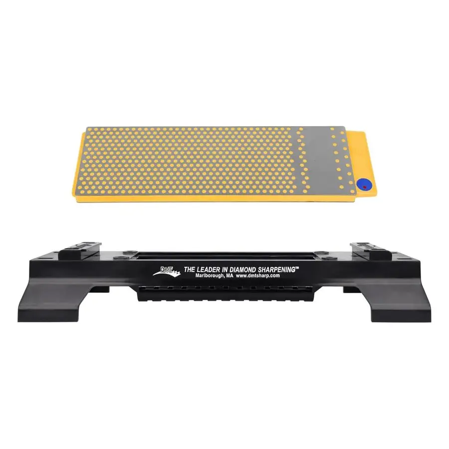 

WM8FCWB DuoSharp DoubleSided Diamond Whetstone, Fine Coarse 600 325 Diamond Sharpening Stone with Base, 8Inch