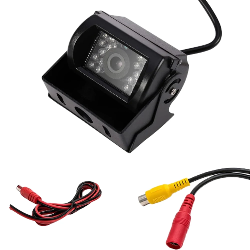 Suitable For trucks, caravans, buses, campers, and horse trailers 9V-36 V DC Front View Camera 480 TV Lines Metal