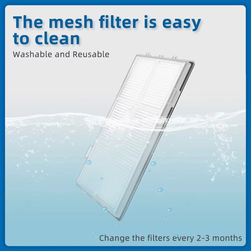 ABUD-สําหรับ Roborock S7 S70 S7max T7S Plus หุ่นยนต์สูญญากาศอุปกรณ์เสริมหลักแปรงด้านข้าง HEPA FILTER Mop Pad อะไหล่