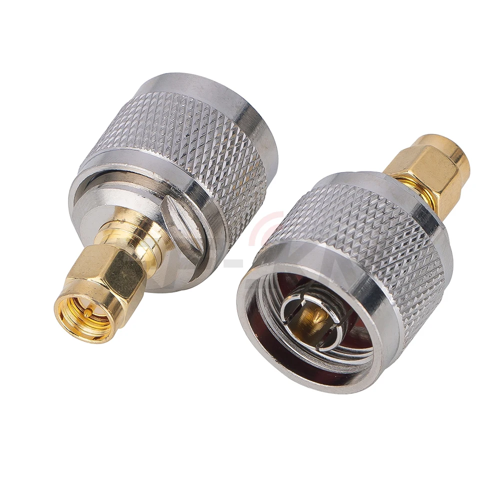 1pcs Sma Male Female to L16 N Male Female RF Coaxial Adapter Connector Test Converter Brass