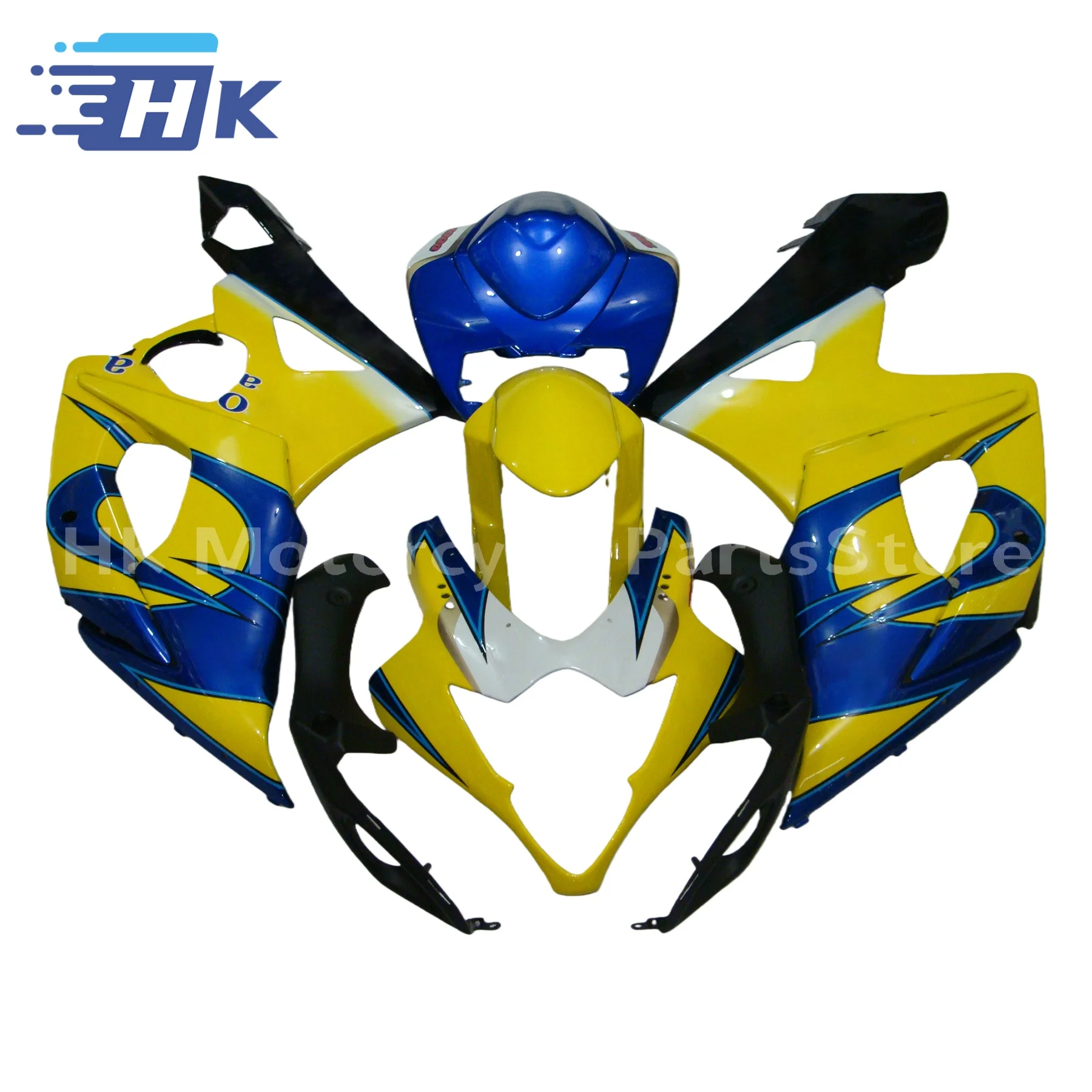 

Новый комплект обтекателей из АБС-пластика для литья под давлением, подходит для SUZUKI GSX-R 1000 K5 2005 2006 05 06, комплект кузова на заказ