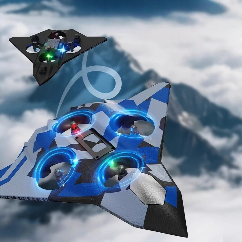 

Новый Дрон с дистанционным управлением, детская игрушка, 2,4 г, трюк, планер, красочный светильник, пенопластовый самолет, крутой рождественский подарок, подарок на день рождения