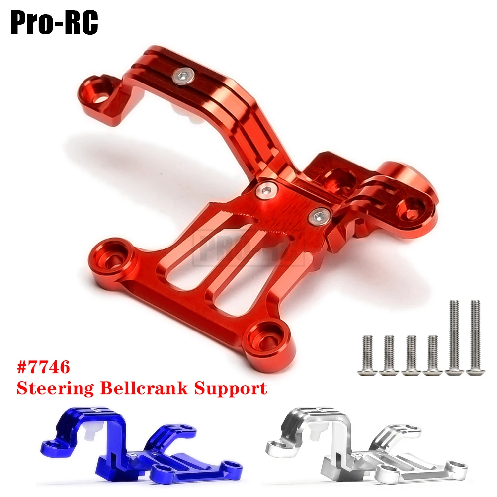 

1Set 7746 Aluminum Alloy Steering Bellcrank Support for Traxxas 1/5 XMaxx X-Maxx 6S 77076-4 8S 77086-4 RC Car Upgrade Part