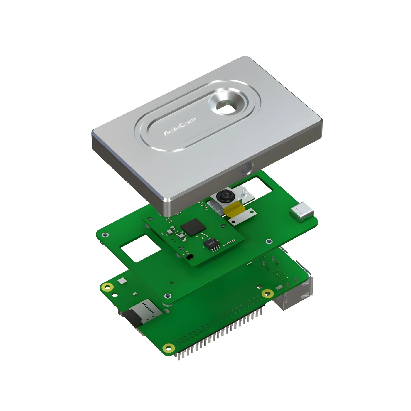 Arducam PiNSIGHT, 12MP Vision AI Mate para Raspberry Pi 5
