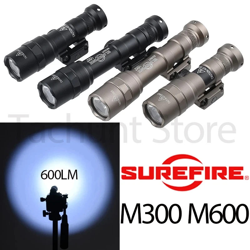 Linterna táctica Surefire M300/M600 con MLOK y interruptor Picatinny - imagen 4