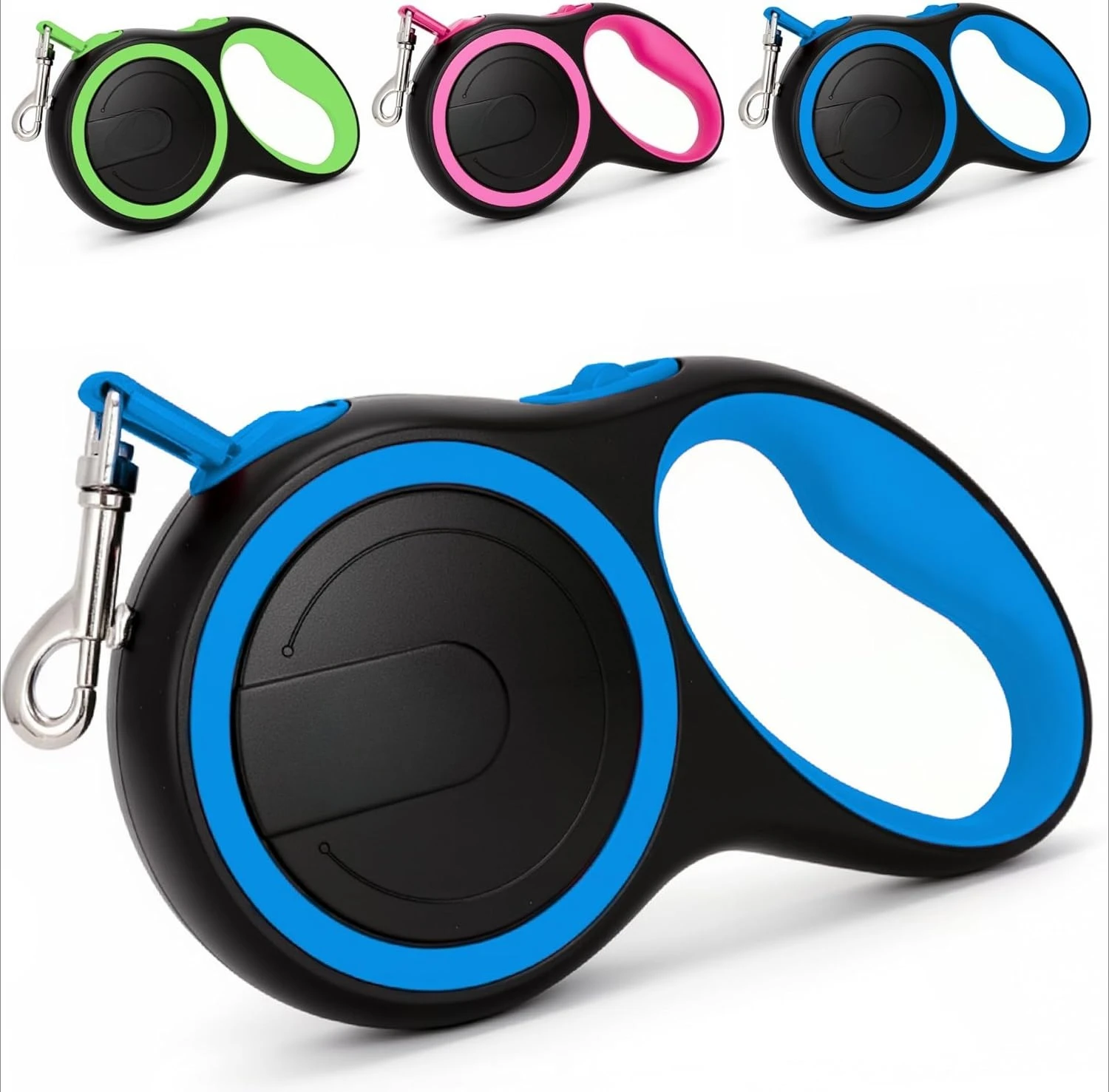2026 New Upgrade Retractable Dog Leash for Small, Medium & Large Dogs – Heavy-Duty,One-Hand Brake - 44 LBS /16FT